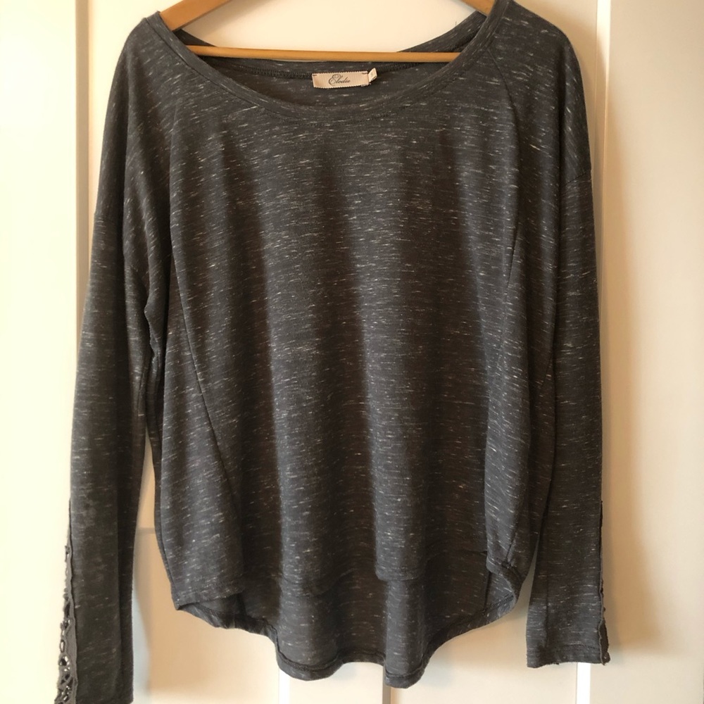 Elodie Blue-Grey Long Sleeve